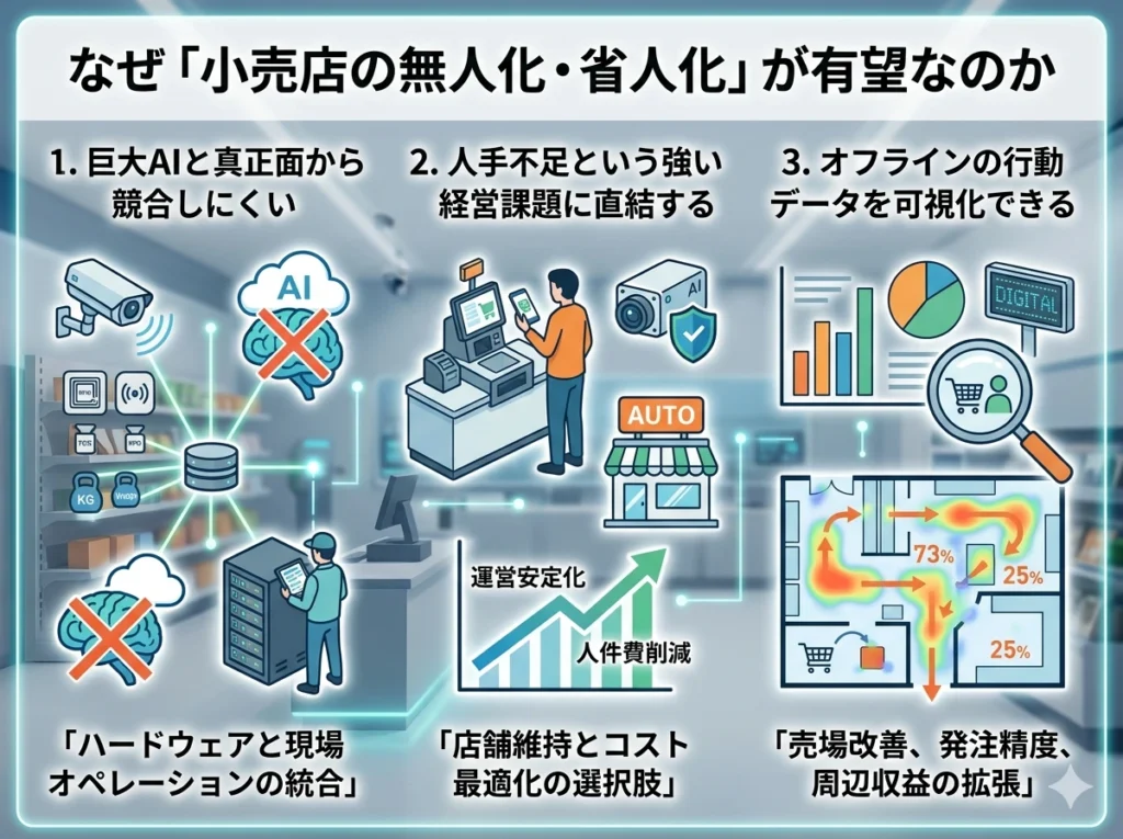 AI省人化の設備投資